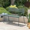 Banc Extérieur Greensboro Vert Olive Hespéride -Jardin Meubles Magasin banc exterieur greensboro vert olive hesperide