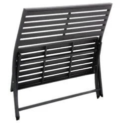 Banc Pliant Olbia Noir Graphite Hespéride 8 Banc Pliant Olbia Noir Graphite Hespéride -Jardin Meubles Magasin banc pliant olbia noir graphite hesperide 2