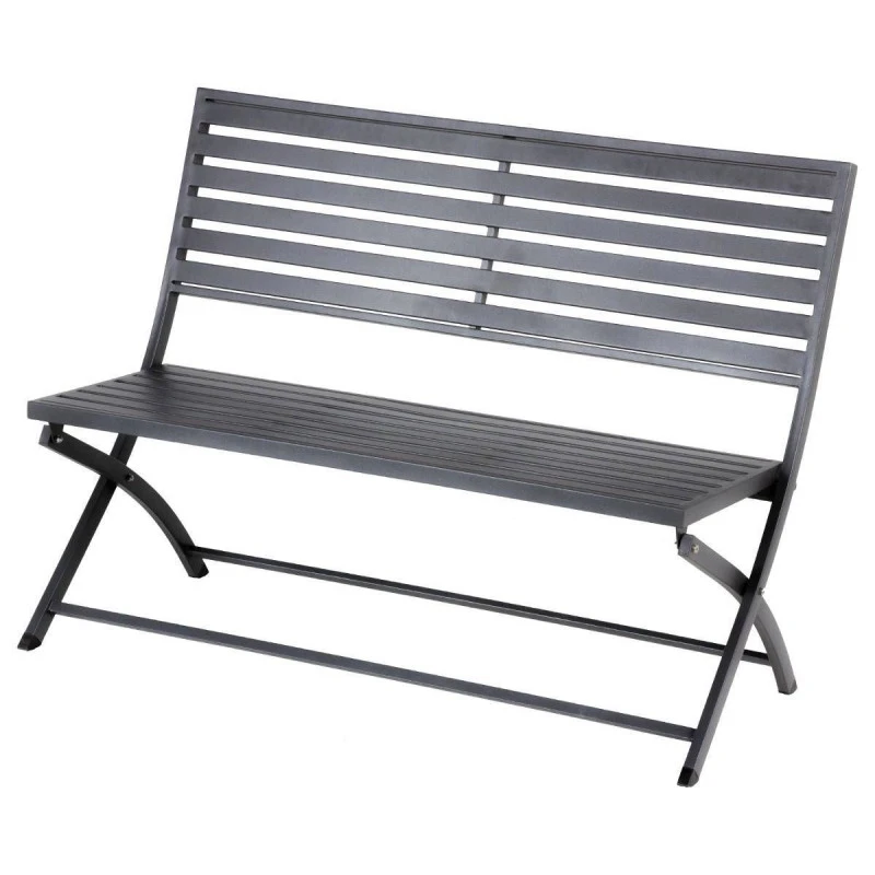 Banc Pliant Olbia Noir Graphite Hespéride 2 Banc Pliant Olbia Noir Graphite Hespéride