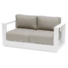 Canapé Extérieur 2 Places Allure Blanc Hespéride 2 Canapé Extérieur 2 Places Allure Blanc Hespéride -Jardin Meubles Magasin canape exterieur 2 places allure blanc hesperide