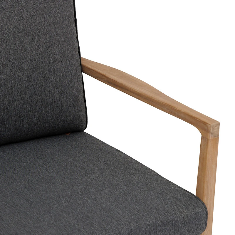 Canapé Extérieur 3 Places Bois Acacia Lacovia Hespéride 7 Canapé Extérieur 3 Places Bois Acacia Lacovia Hespéride – Image 5