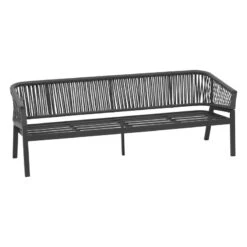 Canapé Extérieur 3 Places Oriengo Anthracite Hespéride 9 Canapé Extérieur 3 Places Oriengo Anthracite Hespéride -Jardin Meubles Magasin canape exterieur 3 places oriengo anthracite hesperide 2
