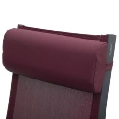 Chaise Longue Decima Hespéride Bordeaux/graphite -Jardin Meubles Magasin chaise long decima hesperide bordeaux 4