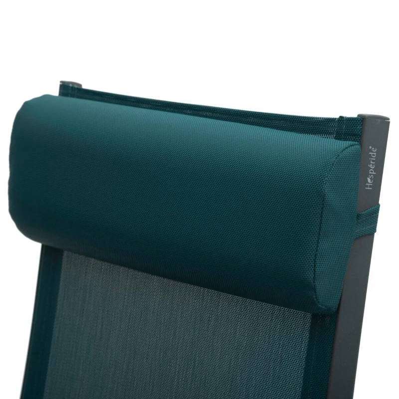 Chaise Longue Decima Hespéride Bleu Canard/graphite 7 Chaise Longue Decima Hespéride Bleu Canard/graphite – Image 5