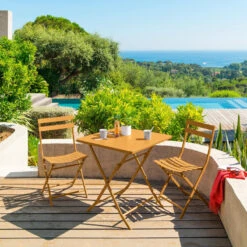 Chaise Métal Pliante Greensboro Ocre Hespéride -Jardin Meubles Magasin chaise metal pliante greensboro ocre hesperide 3