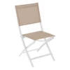 Chaise Pliante Extérieur Essentia Lin/blanc Hespéride 2 Chaise Pliante Extérieur Essentia Lin/blanc Hespéride -Jardin Meubles Magasin chaise pliante exterieur essentia lin blanc hesperide