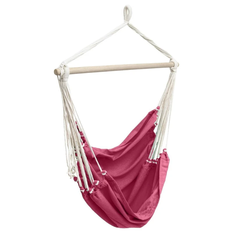 Chaise Suspendue Détente Cuenca Framboise Hespéride 3 Chaise Suspendue Détente Cuenca Framboise Hespéride