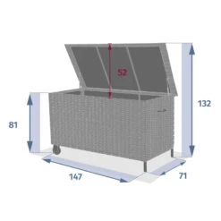Coffre Extérieur Bayana Savana Petit Modèle Hespéride 8 Coffre Extérieur Bayana Savana Petit Modèle Hespéride -Jardin Meubles Magasin coffre exterieur bayana savana petit modele hesperide 3