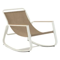 Fauteuil à Bascule Felinio Taupe Hespéride 8 Fauteuil à Bascule Felinio Taupe Hespéride -Jardin Meubles Magasin fauteuil a bascule felinio taupe hesperide 2