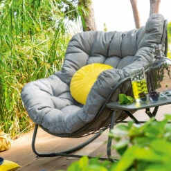 Fauteuil Bascule Extérieur Paopao Hespéride -Jardin Meubles Magasin fauteuil bascule exterieur paopao hesperide 3