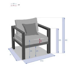 Fauteuil De Jardin Evasion Tonka Hespéride -Jardin Meubles Magasin fauteuil de jardin evasion tonka hesperide 4