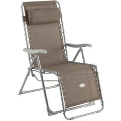 Fauteuil Détente D'extérieur Hespéride Silos Café -Jardin Meubles Magasin fauteuil detente d exterieur hesperide silos taupe 1