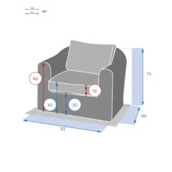 Fauteuil Détente Moorea Savana Hespéride -Jardin Meubles Magasin fauteuil detente moorea savana hesperide 4
