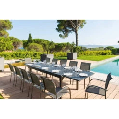 Fauteuil Empilable Piazza Hespéride Anthracite/graphite 17 Fauteuil Empilable Piazza Hespéride Anthracite/graphite -Jardin Meubles Magasin fauteuil empilable piazza hesperide anthracite graphite 1 7