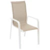 Fauteuil Essio Dossier Haut Lin/blanc Hespéride 1 Fauteuil Essio Dossier Haut Lin/blanc Hespéride -Jardin Meubles Magasin fauteuil essio dossier haut linblanc hesperide