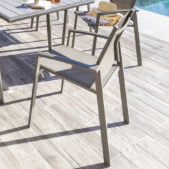 Fauteuil Extérieur Axant Wengé/praline Hespéride 6 Fauteuil Extérieur Axant Wengé/praline Hespéride -Jardin Meubles Magasin fauteuil exterieur axant wengepraline hesperide 1