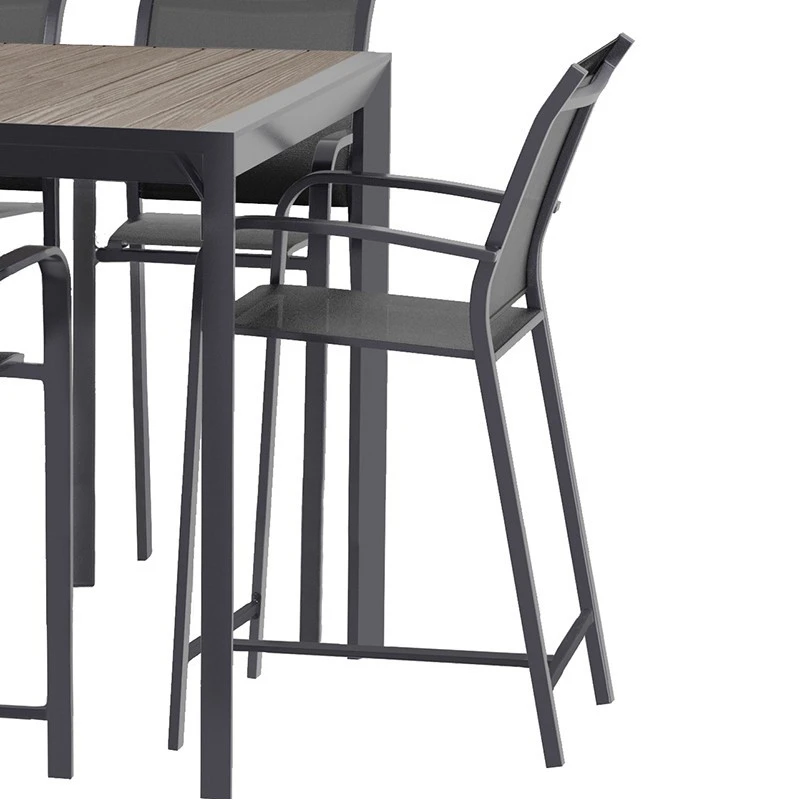 Fauteuil Haut Essentia Anthracite Et Graphite Hespéride 4 Fauteuil Haut Essentia Anthracite Et Graphite Hespéride – Image 2