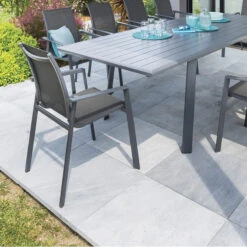 Fauteuil Pavane Hespéride Anthracite/graphite 8 Fauteuil Pavane Hespéride Anthracite/graphite -Jardin Meubles Magasin fauteuil pavane hesperide anthracitegraphite 2