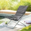 Fauteuil Relax Milos Ardoise Hespéride -Jardin Meubles Magasin fauteuil relax milos ardoise hesperide