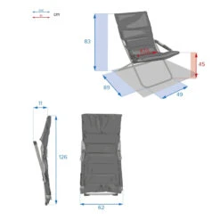 Fauteuil Relax Milos Jade Hespéride -Jardin Meubles Magasin fauteuil relax milos jade hesperide 3