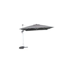 Parasol Carré Avec LEDs Equador Hespéride -Jardin Meubles Magasin parasol carre avec leds equador hesperide 2