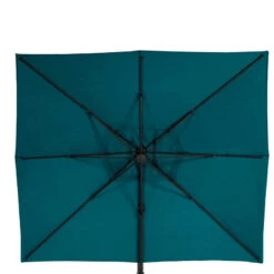 Parasol Décentré Eléa Inclinable Rectangulaire Bleu Canard Hespéride 11 Parasol Décentré Eléa Inclinable Rectangulaire Bleu Canard Hespéride -Jardin Meubles Magasin parasol decentre elea inclinable 3x4 bleu canard hesperide 2