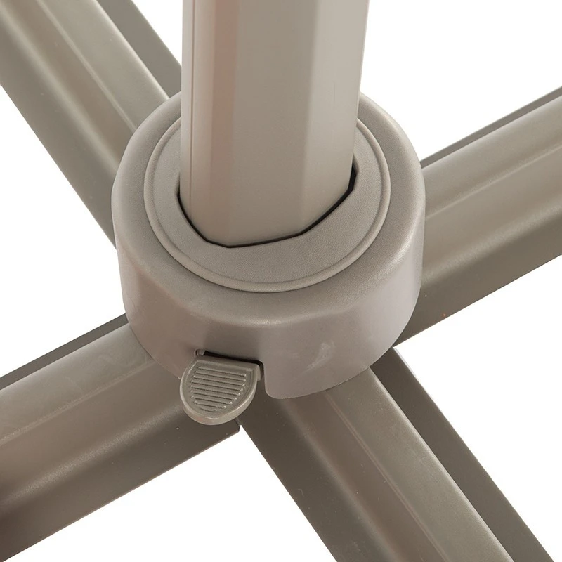 Parasol Décentré Eléa Inclinable Rectangulaire Noisette Hespéride 6 Parasol Décentré Eléa Inclinable Rectangulaire Noisette Hespéride – Image 5