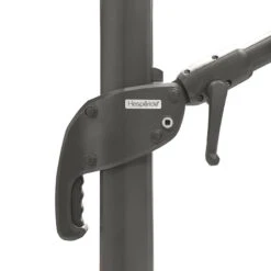 Parasol Décentré Eléa Inclinable Hexagonal Oléfine Anthracite Hespéride -Jardin Meubles Magasin parasol decentre elea inclinable 3x42 olefine anthracite hesperide 1 2