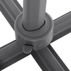 Parasol Décentré Eléa Inclinable Hexagonal Oléfine Anthracite Hespéride -Jardin Meubles Magasin parasol decentre elea inclinable 3x42 olefine anthracite hesperide 1 6