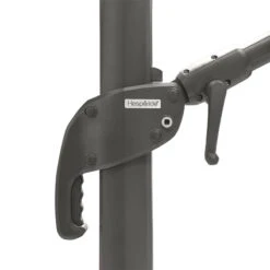 Parasol Décentré Eléa Inclinable Carré Ardoise Hespéride -Jardin Meubles Magasin parasol decentre elea inclinable carre ardoise hesperide 1 2