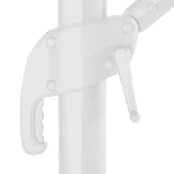 Parasol Décentré Eléa Inclinable Carré Oléfine Noisette/blanc Hespéride -Jardin Meubles Magasin parasol decentre elea inclinable carre olefine noisetteblanc hesperide 4