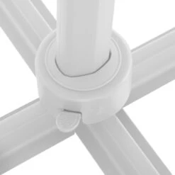 Parasol Décentré Eléa Inclinable Carré Oléfine Noisette/blanc Hespéride -Jardin Meubles Magasin parasol decentre elea inclinable carre olefine noisetteblanc hesperide 6