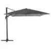 Parasol Décentré Eléa Inclinable Rectangulaire Oléfine Anthracite Hespéride -Jardin Meubles Magasin parasol decentre elea inclinable rectangulaire olefine anthracite hesperide