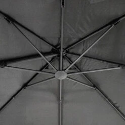 Parasol Décentré Eléa Inclinable Rectangulaire Oléfine Anthracite Hespéride -Jardin Meubles Magasin parasol decentre elea inclinable rectangulaire olefine anthracite hesperide 6