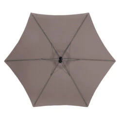 Parasol Décentré Rond Manoa Taupe Hespéride 11 Parasol Décentré Rond Manoa Taupe Hespéride -Jardin Meubles Magasin parasol decentre rond manoa taupe hesperide 4
