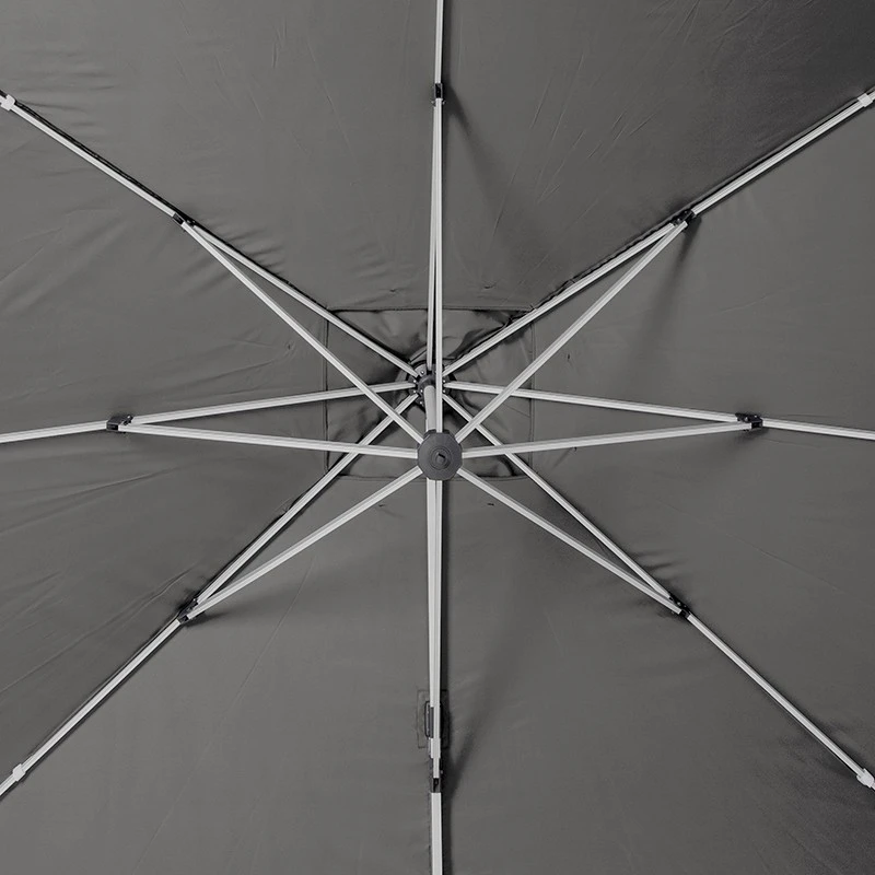 Parasol Déporté Carré Equador Ardoise Hespéride 7 Parasol Déporté Carré Equador Ardoise Hespéride – Image 5