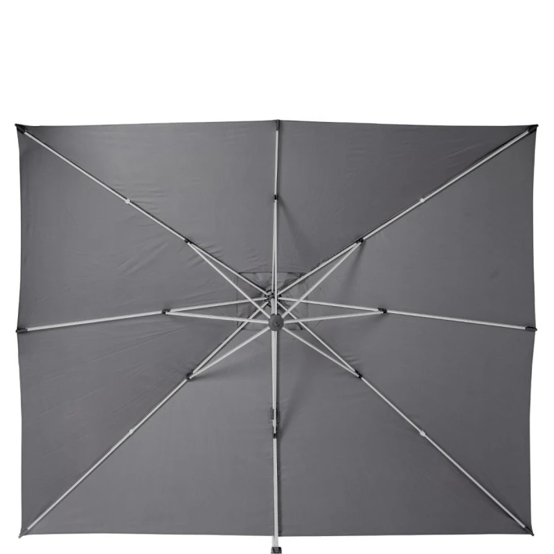 Parasol Déporté Rectangulaire Equador Ardoise Hespéride 6 Parasol Déporté Rectangulaire Equador Ardoise Hespéride – Image 4