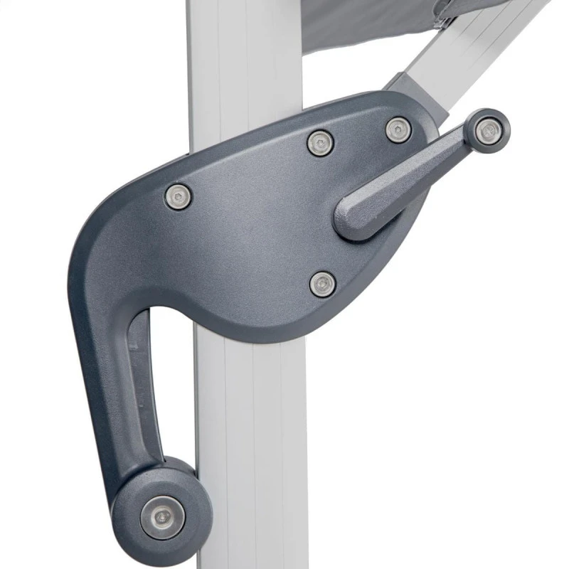 Parasol Déporté Rectangulaire Equador Ardoise Hespéride 9 Parasol Déporté Rectangulaire Equador Ardoise Hespéride – Image 7