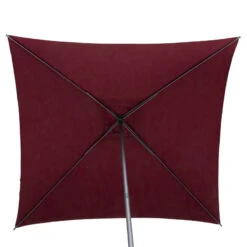 Parasol Droit Carré 2,5x2,5m Soya Bordeaux Hespéride 12 Parasol Droit Carré 2,5x2,5m Soya Bordeaux Hespéride -Jardin Meubles Magasin parasol droit carre 25x25m soya bordeaux hesperide 3