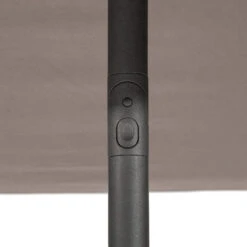 Parasol Droit Carré 2,5x2,5m Soya Taupe Hespéride -Jardin Meubles Magasin parasol droit carre 25x25m soya taupe hesperide 3