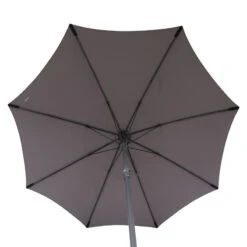 Parasol Droit Rond 2,7m Sisko Ardoise Hespéride 12 Parasol Droit Rond 2,7m Sisko Ardoise Hespéride -Jardin Meubles Magasin parasol droit rond 27m sisko ardoise hesperide 1 4