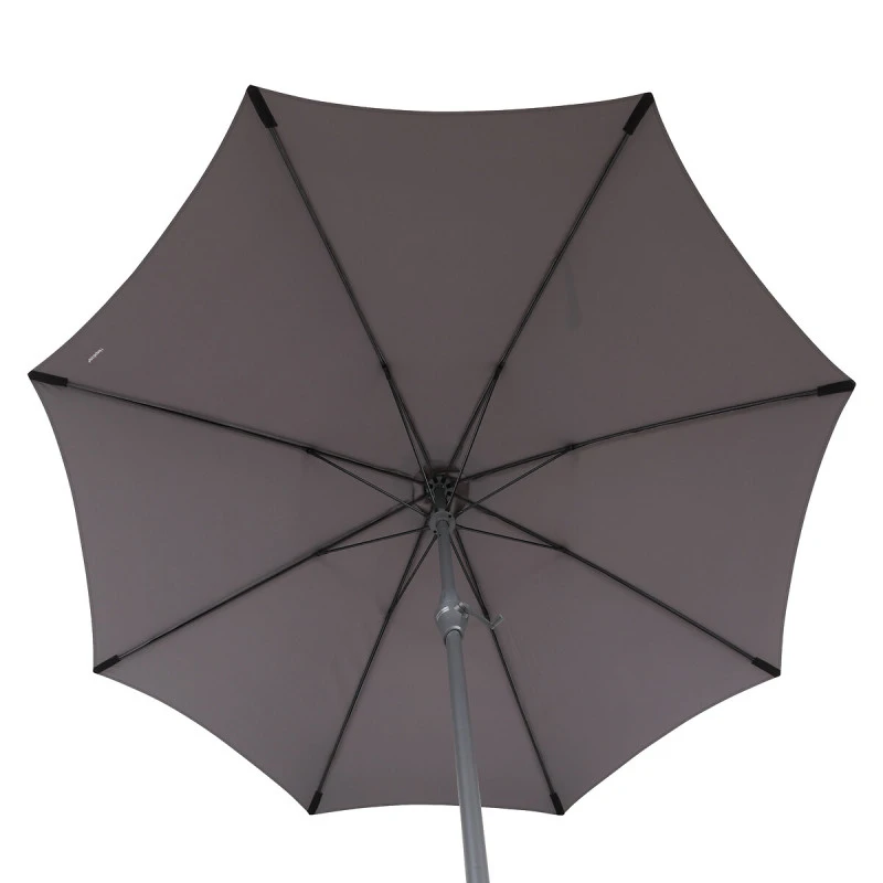 Parasol Droit Rond 2,7m Sisko Ardoise Hespéride 7 Parasol Droit Rond 2,7m Sisko Ardoise Hespéride – Image 5