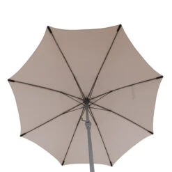 Parasol Droit Rond 2,7m Sisko Taupe Hespéride 11 Parasol Droit Rond 2,7m Sisko Taupe Hespéride -Jardin Meubles Magasin parasol droit rond 27m sisko taupe hesperide 3
