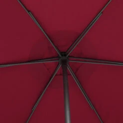 Parasol Droit Rond 2,7m Soya Bordeaux Hespéride 12 Parasol Droit Rond 2,7m Soya Bordeaux Hespéride -Jardin Meubles Magasin parasol droit rond 27m soya bordeaux hesperide 3