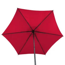 Parasol Droit Rond 2,7m Soya Grenade Hespéride 13 Parasol Droit Rond 2,7m Soya Grenade Hespéride -Jardin Meubles Magasin parasol droit rond 27m soya grenade hesperide 4