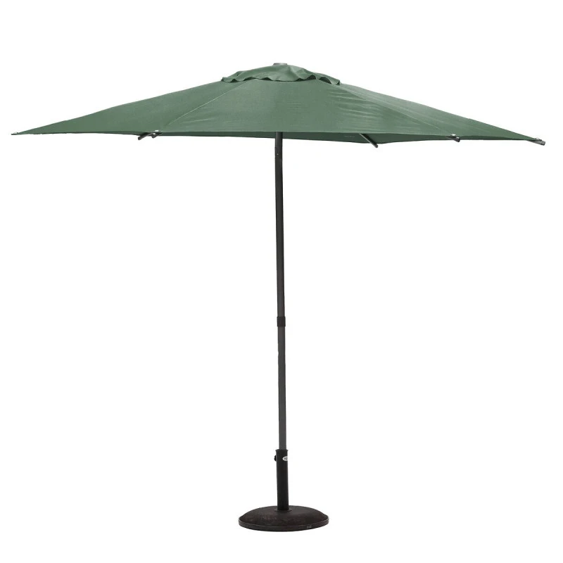 Parasol Droit Rond 2,7m Soya Vert Olive Hespéride 4 Parasol Droit Rond 2,7m Soya Vert Olive Hespéride – Image 2