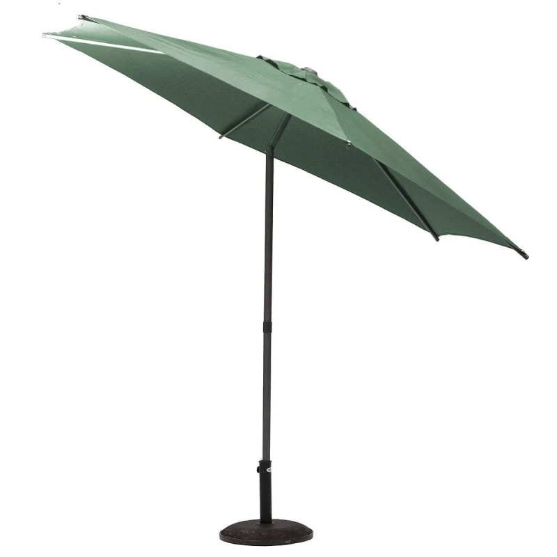 Parasol Droit Rond 2,7m Soya Vert Olive Hespéride 5 Parasol Droit Rond 2,7m Soya Vert Olive Hespéride – Image 3
