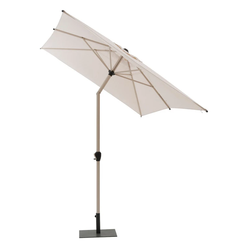 Parasol Mat Central 2x3 M Loompa Argile / Blé Hespéride 5 Parasol Mat Central 2x3 M Loompa Argile / Blé Hespéride – Image 3
