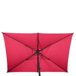 Parasol Mat Central 2x3 M Loompa Grenade Hespéride -Jardin Meubles Magasin parasol mat central 2x3 m loompa grenade hesperide 4