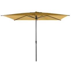 Parasol Mat Central 2x3 M Loompa Moutarde Hespéride -Jardin Meubles Magasin parasol mat central 2x3 m loompa moutarde hesperide 1
